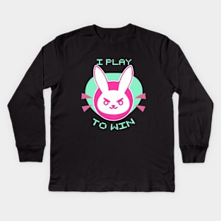 Play to win Kids Long Sleeve T-Shirt